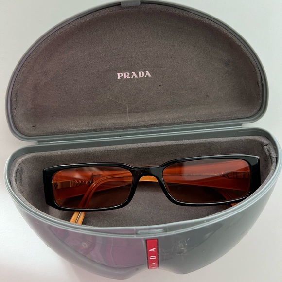 Prada Rectangle Prescription Frames Only - Picture 1 of 8